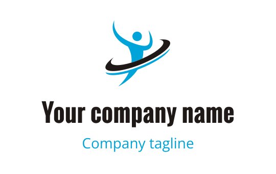 Sports, fitness, coaching logo