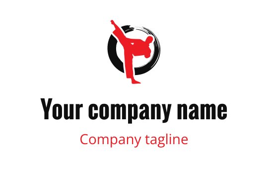 Martial arts logo