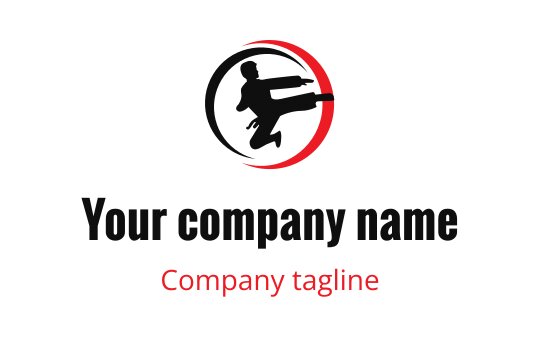 Martial arts logo