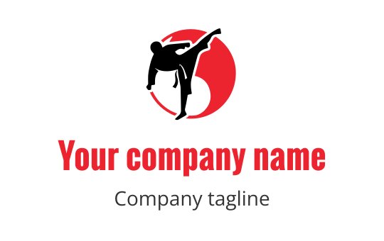 Martial arts logo