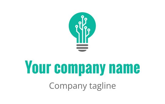 IT, high-tech, photo logo