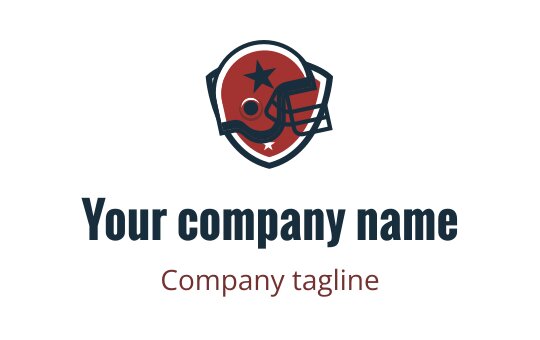 American football logo