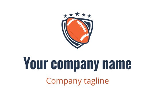 American football logo