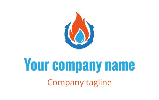Heating logo
