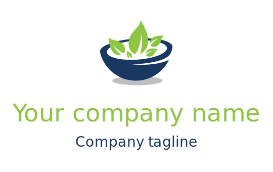 Food, drinks, restaurant logo