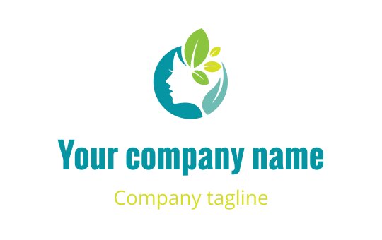 Beauty, wellness logo