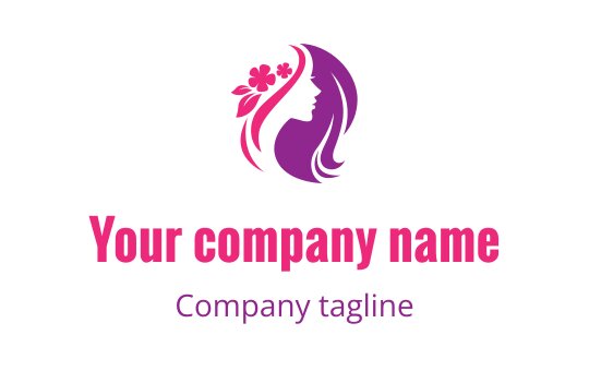 Beauty, wellness logo