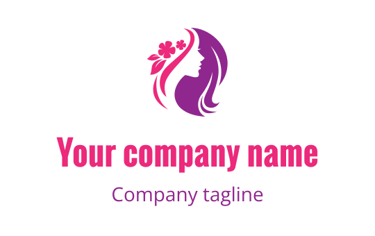 Beauty, wellness logo