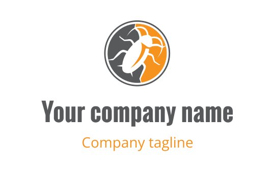 Pest control logo