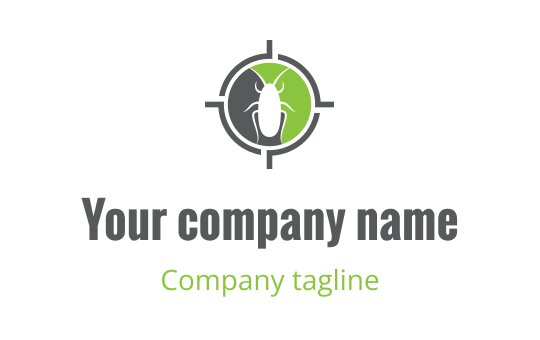 Pest control logo