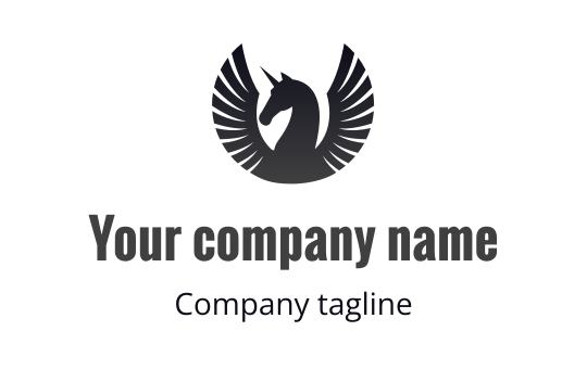Flying horse logo