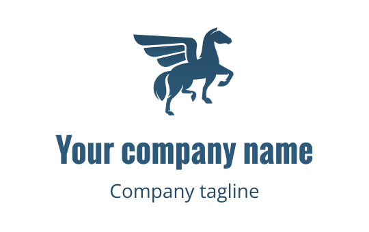 Flying horse logo