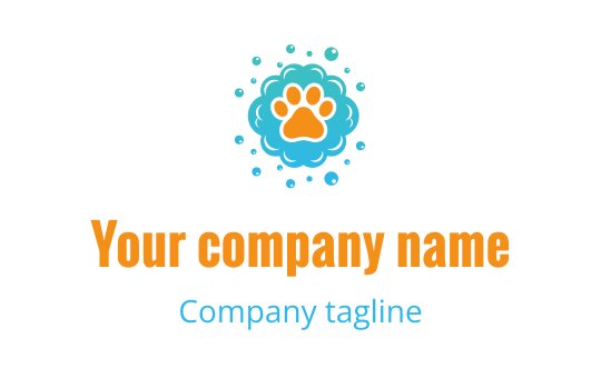 Pet care logo