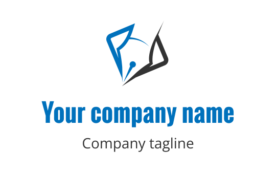 Writing logo