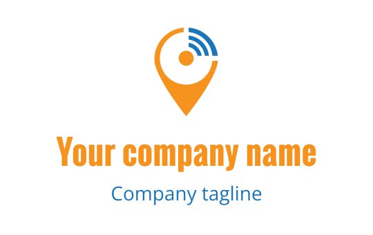 Travel, tourism logo