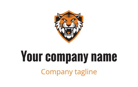 Gold and black tiger logo with white accents, representing the tiger industry.