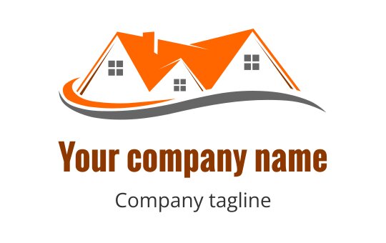 Real estate, property logo