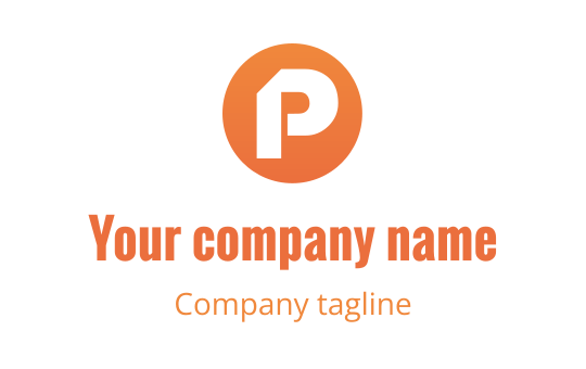P logo