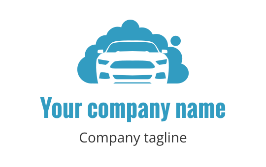 Transport, cars, logistics logo