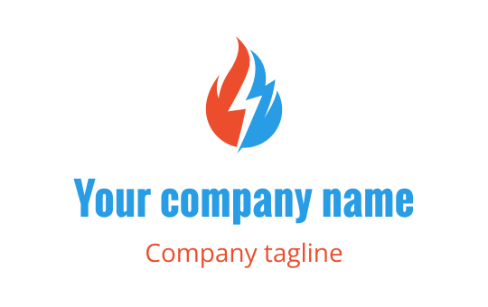 Heating logo