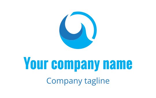 Travel, tourism logo