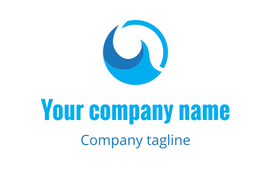 Travel, tourism logo