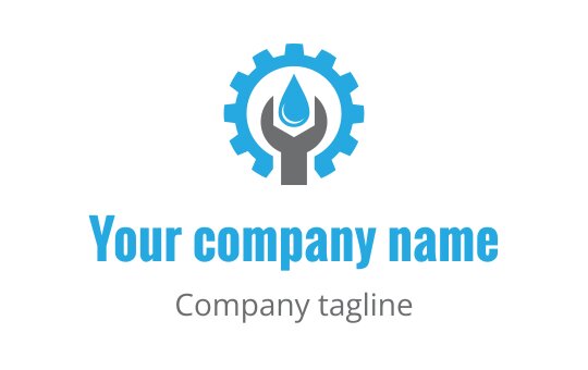 Blue logo