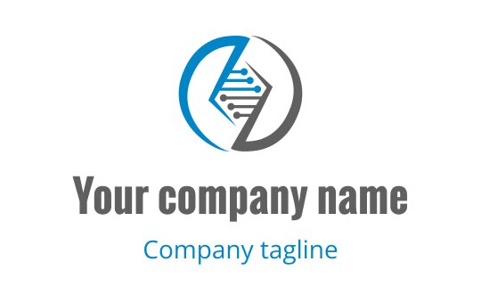 Blue logo